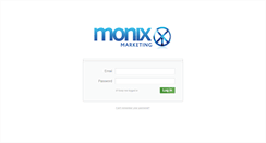 Desktop Screenshot of monixmailer.com