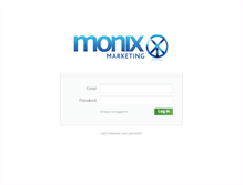 Tablet Screenshot of monixmailer.com